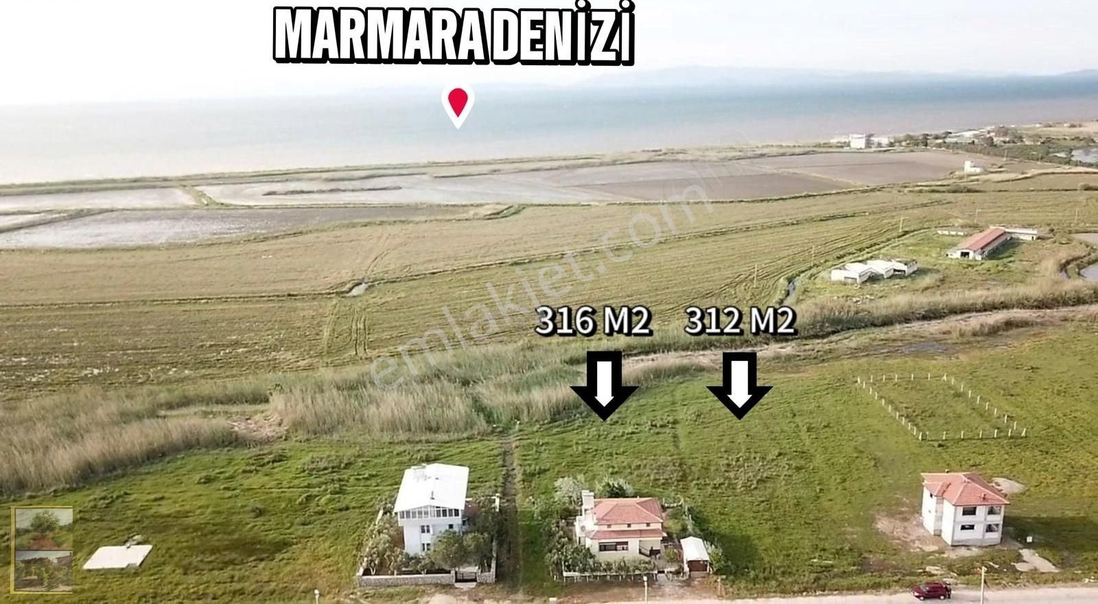 Gönen Çifteçeşmeler Satılık Villa İmarlı ŞAHLAN'DAN SATILIK DENİZE 600 METRE VİLLA İMARLI 2 ADET ARSA