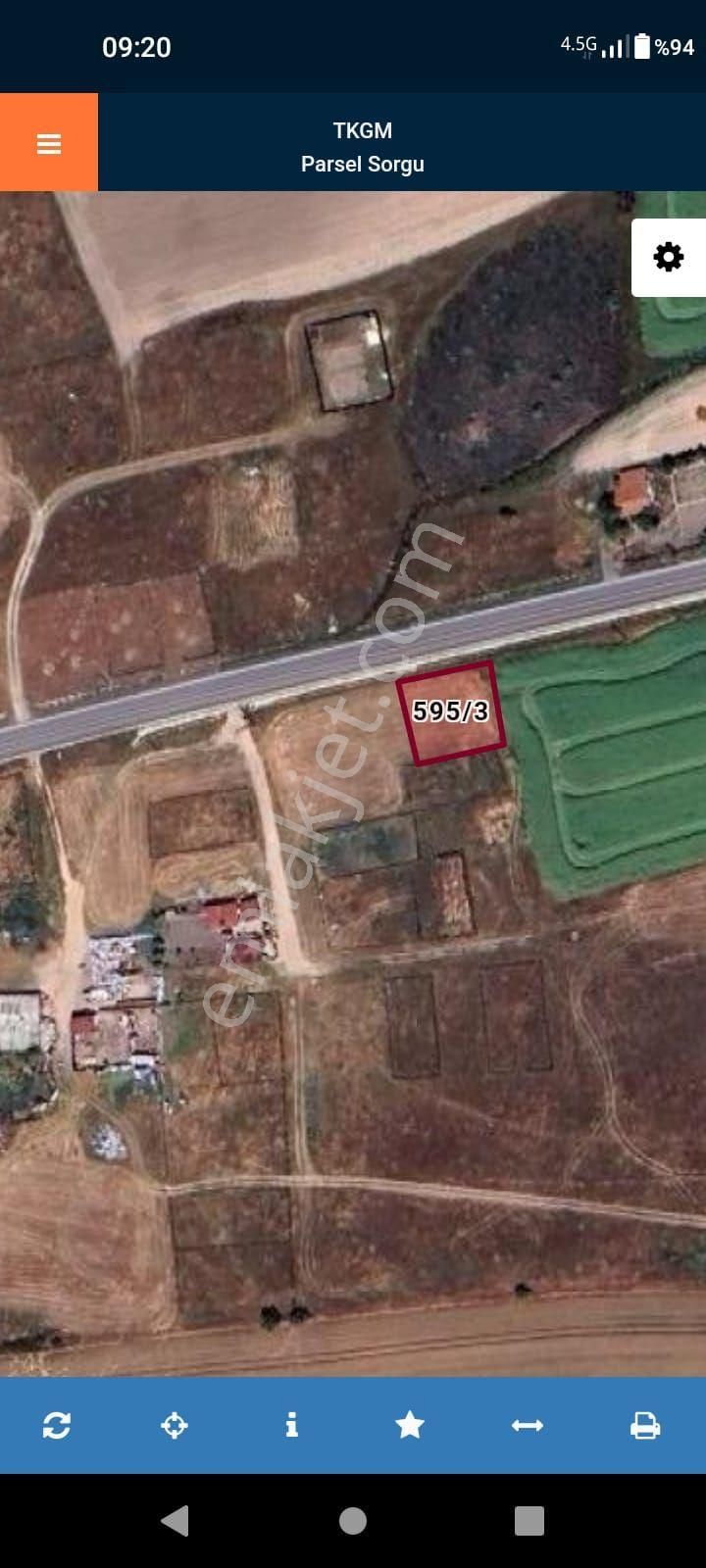 Saray Büyükyoncalı Merkez Satılık Konut İmarlı 400 metre 6 dairelik cadde cepheli arsa