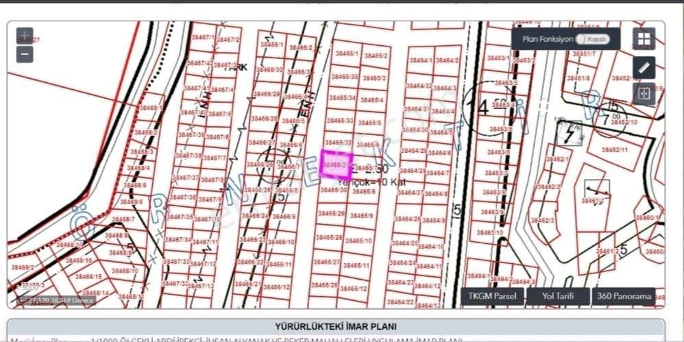 Karabağlar Bozyaka Satılık Tarla Bozyaka Abdi İpekçi Mah 115 m2 müstakil parsel