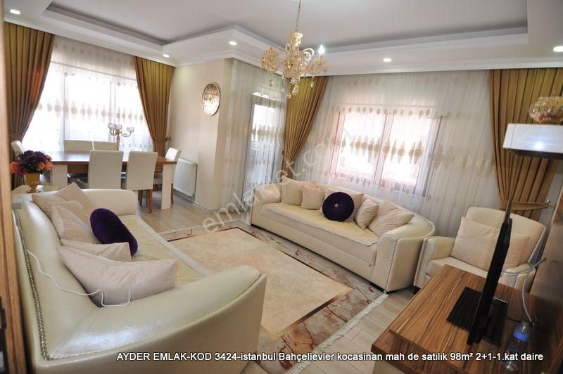 Bahçelievler Kocasinan Merkez Satılık Daire  istanbul Bahçelievler kocasinan mah de satılık 98m² 2+1-1.kat daire  