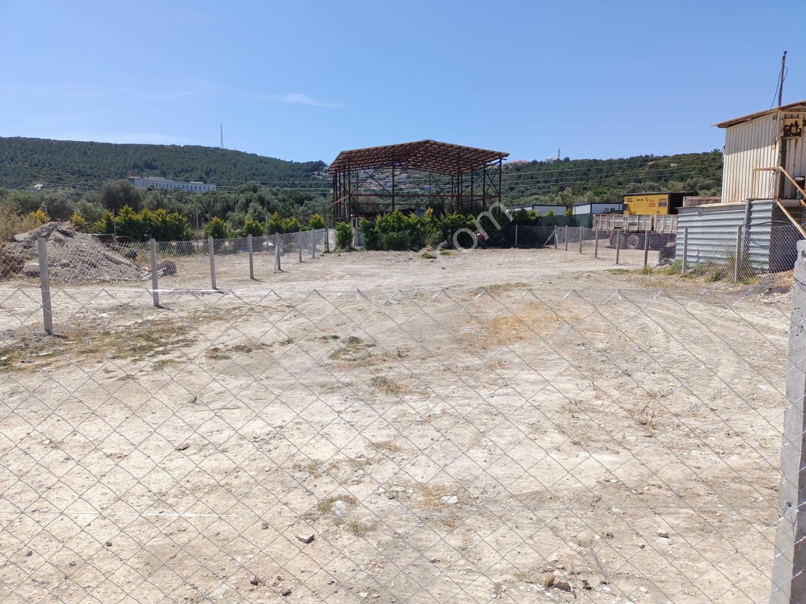 Alaçatı Gayrimenkulden Çeşme Sanayi Sitesi İçinde Kiralık Arsa... - Görsel 2