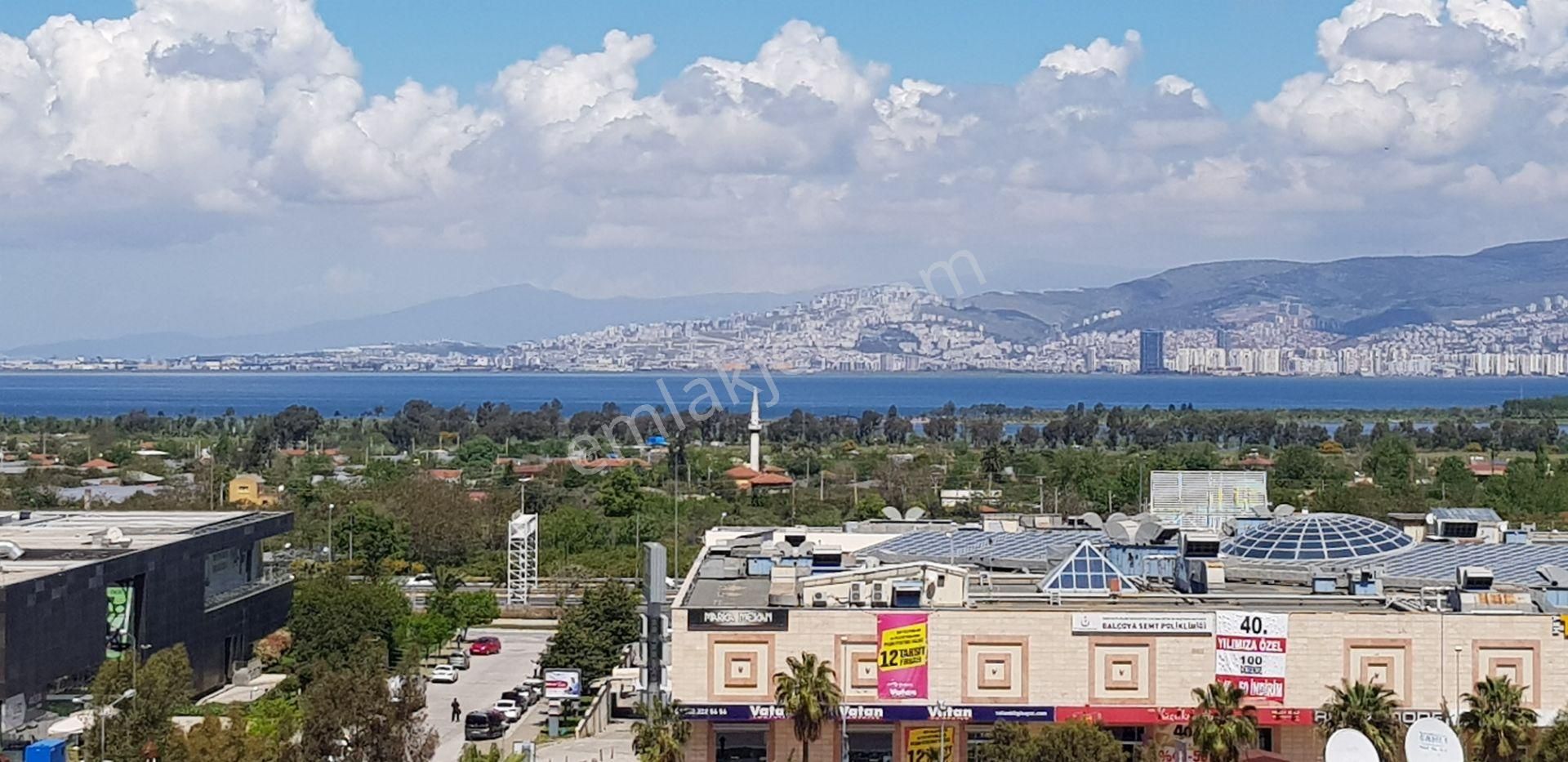 Balçova Korutürk Satılık Daire MUHTEŞEM DENİZ VE ORMAN MANZARALI,  BÜYÜK TERASLI, TRİPLEKS