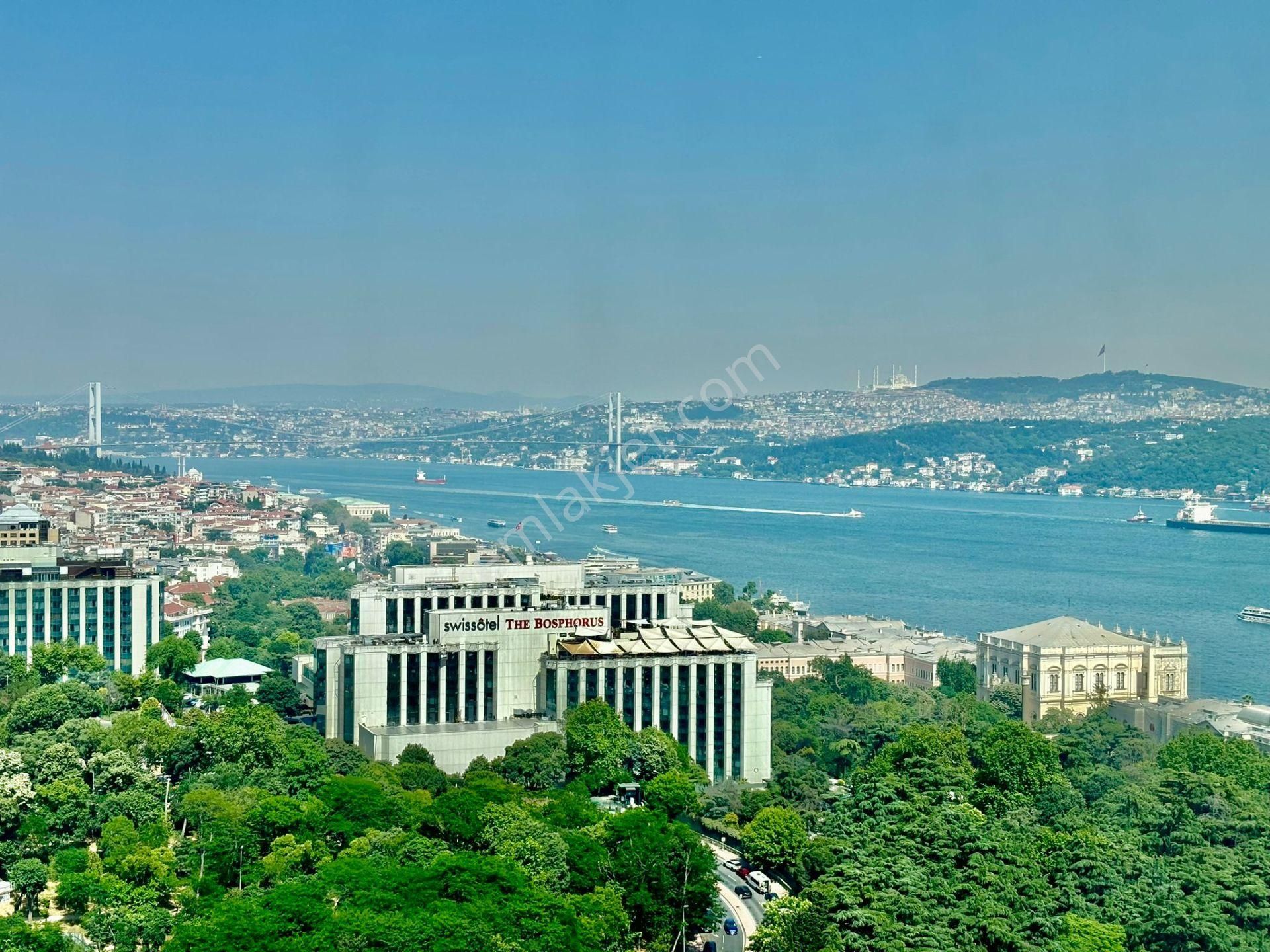 Şişli Harbiye Kiralık Residence  RITZ CARLTON SÜZER PLAZA' DA EŞYALI 3+1 BOĞAZ MANZARALI KİRALIK