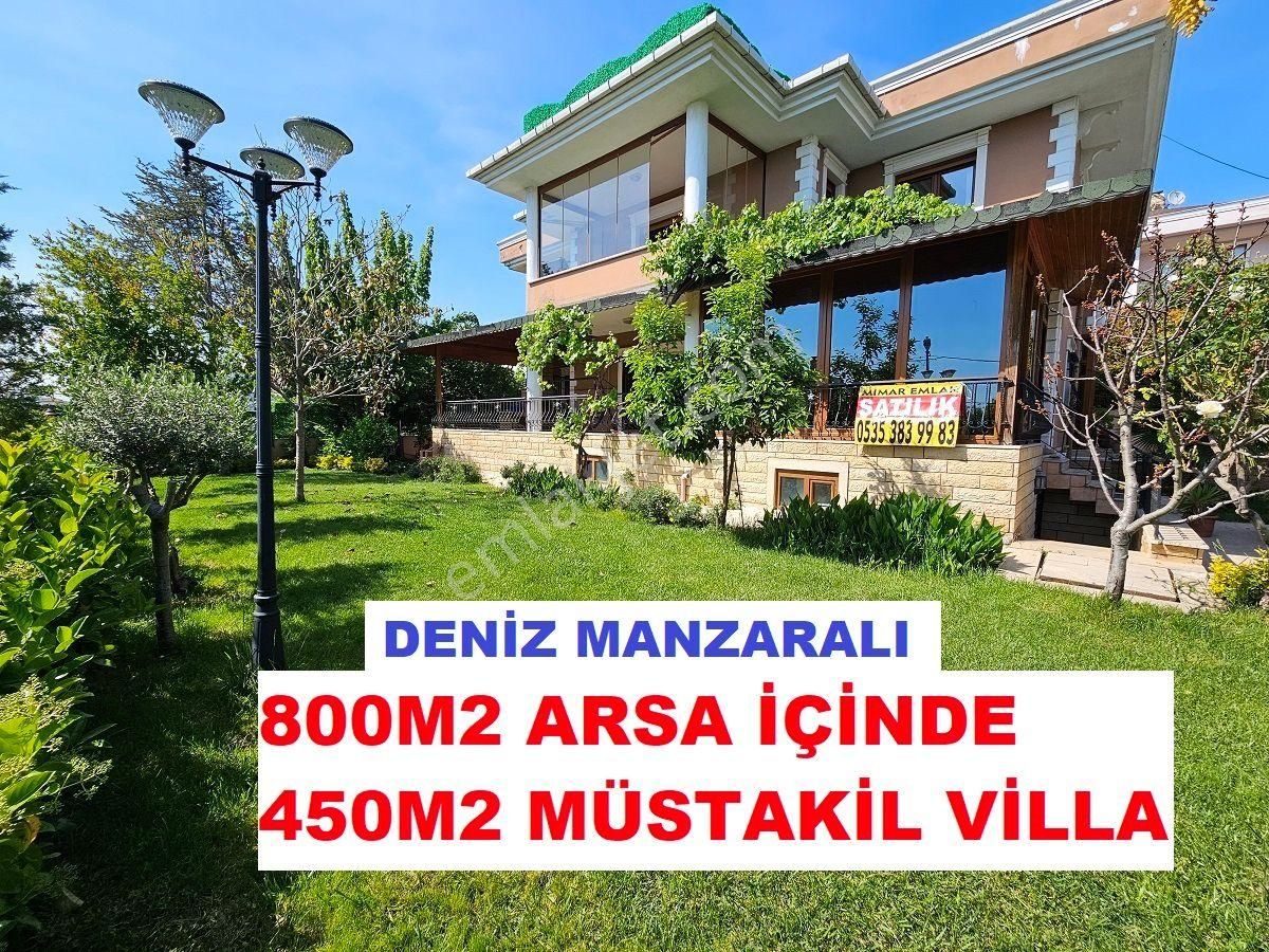 Büyükçekmece Güzelce Satılık Villa  800M2! ARSA 7+2=450M2 MÜSTAKİL MUHTEŞEM VİLLA TAKAS OLUR