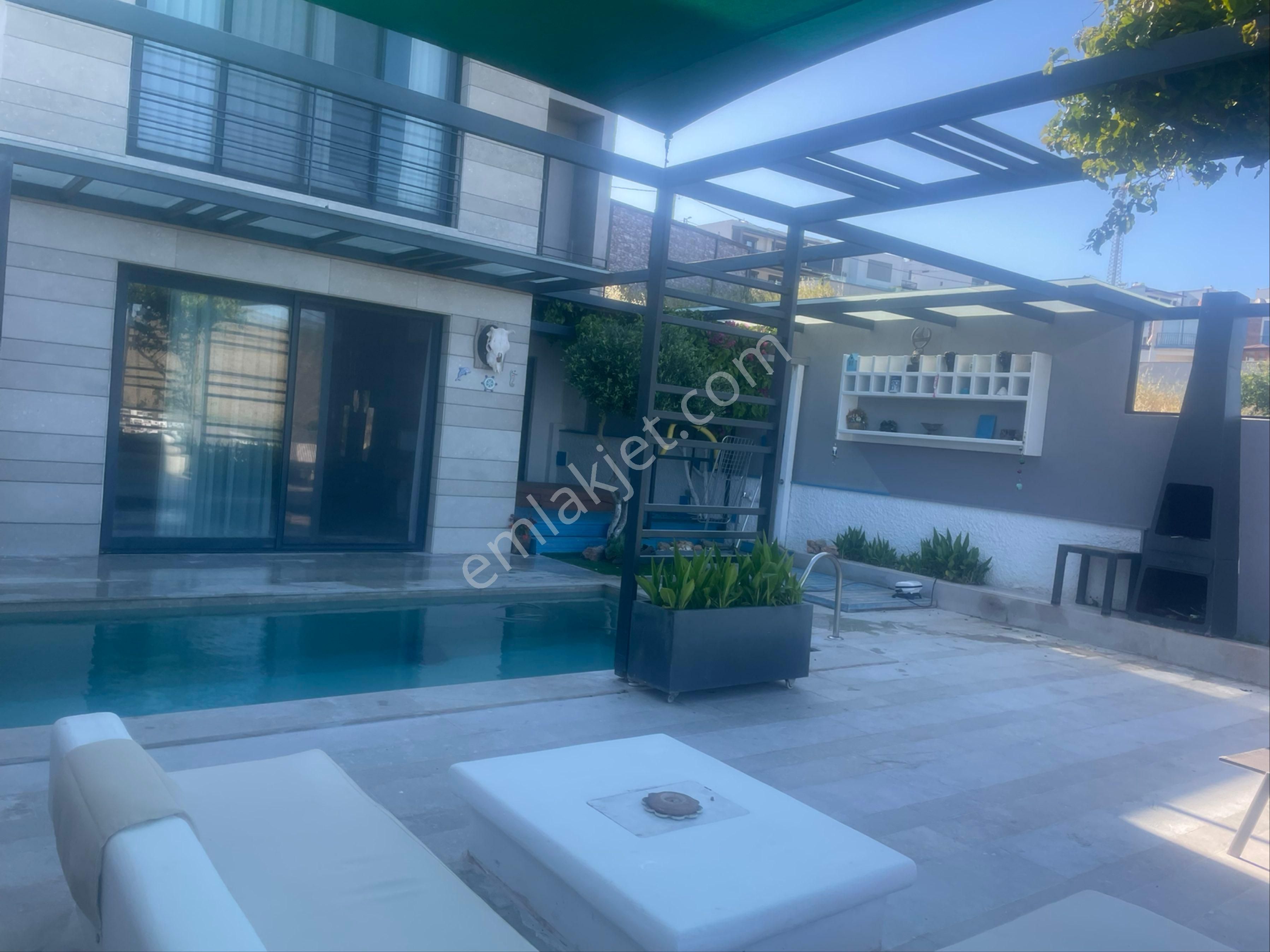 Bodrum Da Günlük Havuz Lu Mustakıl Full Eşyalı Lüks Villa - Görsel 3