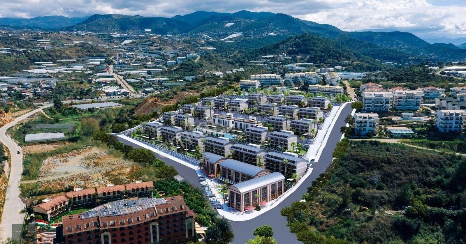 Alanya Konaklı Satılık Daire Apartment 1+1 Konaklı Full Concept 5 Stars