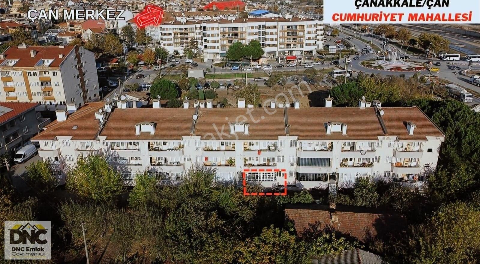 Çan Cumhuriyet Satılık Daire Cumhuriyet Mahallesi'nde Satılık 3+1:Geniş ve Modern, Brüt 150m2