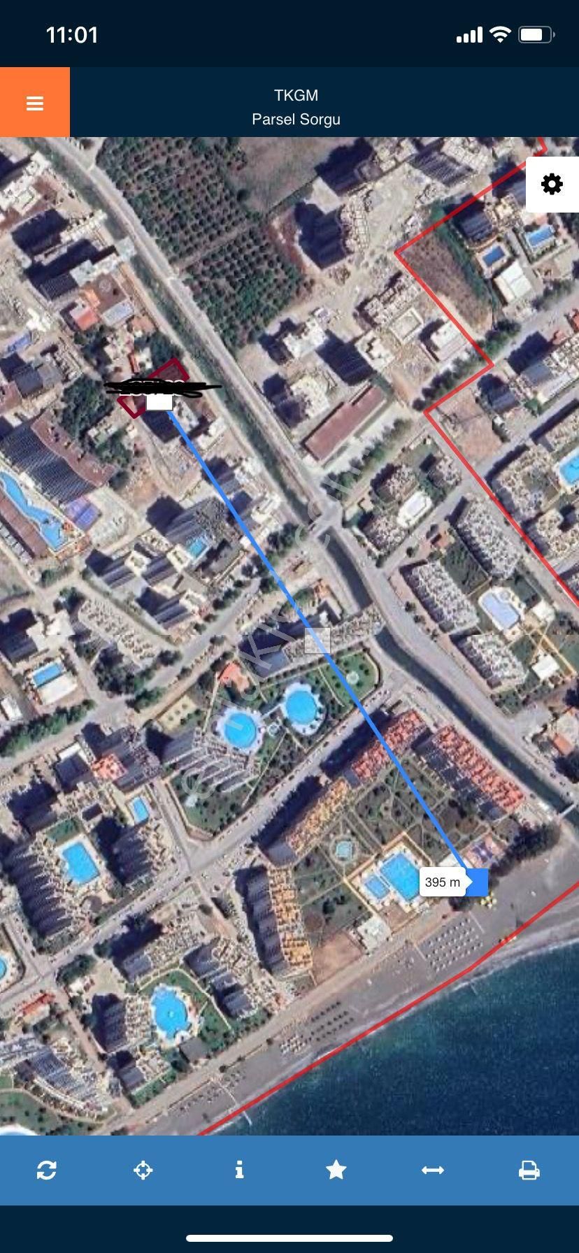 Mersi̇n erdemli̇ arpaçbahşi̇ş'te 732 metrekare 1.50 yoğunlukta satilik arsa