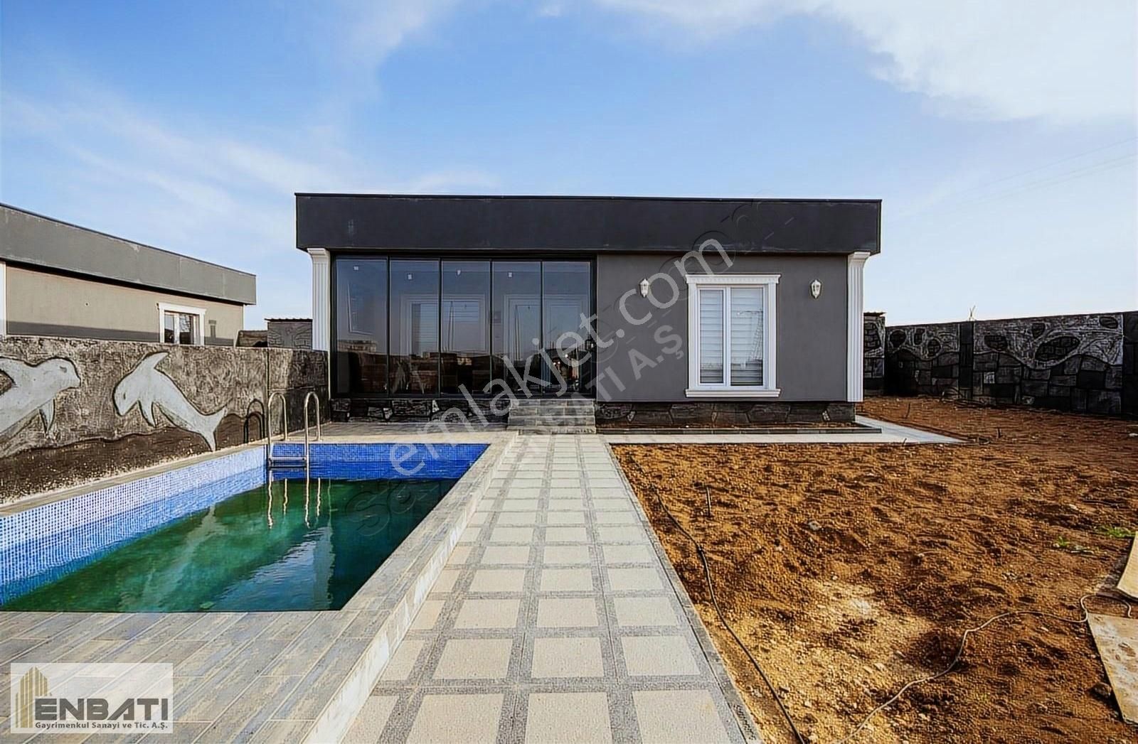 Polatlı Olukpınar Satılık Villa Flora Life Sitesi'nde Tapulu Müstakil Havuzlu Lüx Ev /Enbatı AŞ.