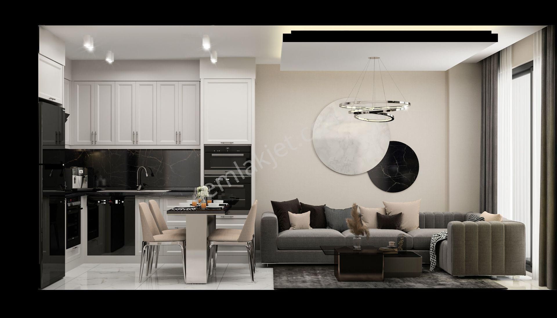 Alanya Tosmur Mare Life Sitesinde 1+1 Satılık Yeni Daire - Görsel 8