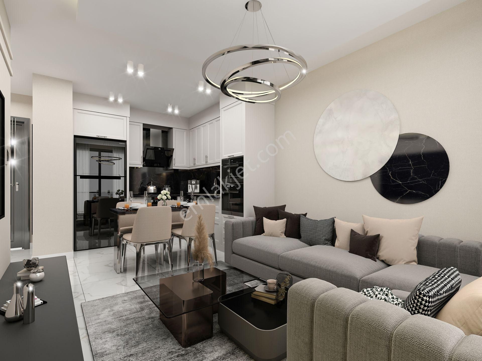 Alanya Tosmur Mare Life Sitesinde 1+1 Satılık Yeni Daire - Görsel 6