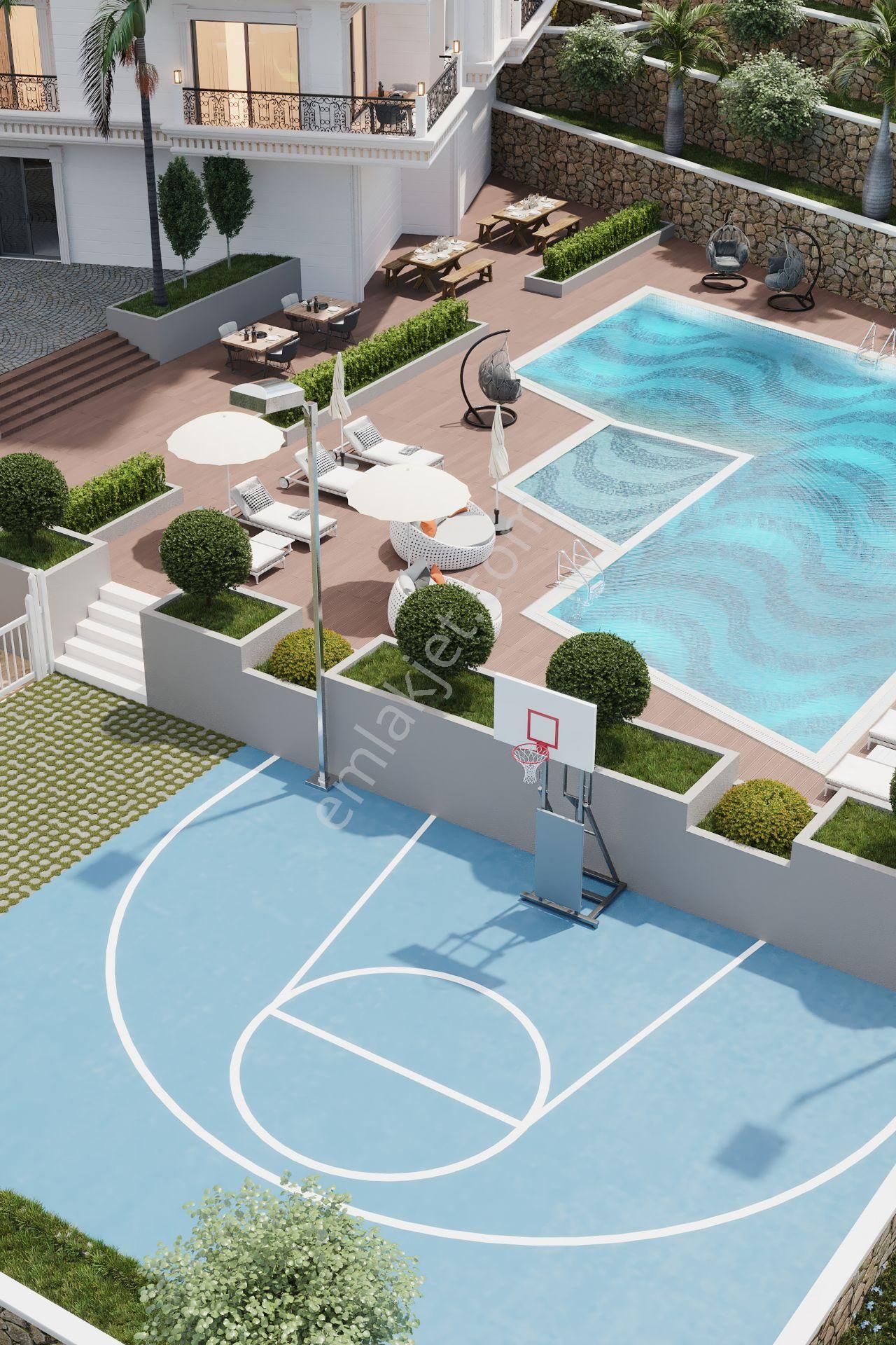 Alanya Tosmur Mare Life Sitesinde 1+1 Satılık Yeni Daire - Görsel 16