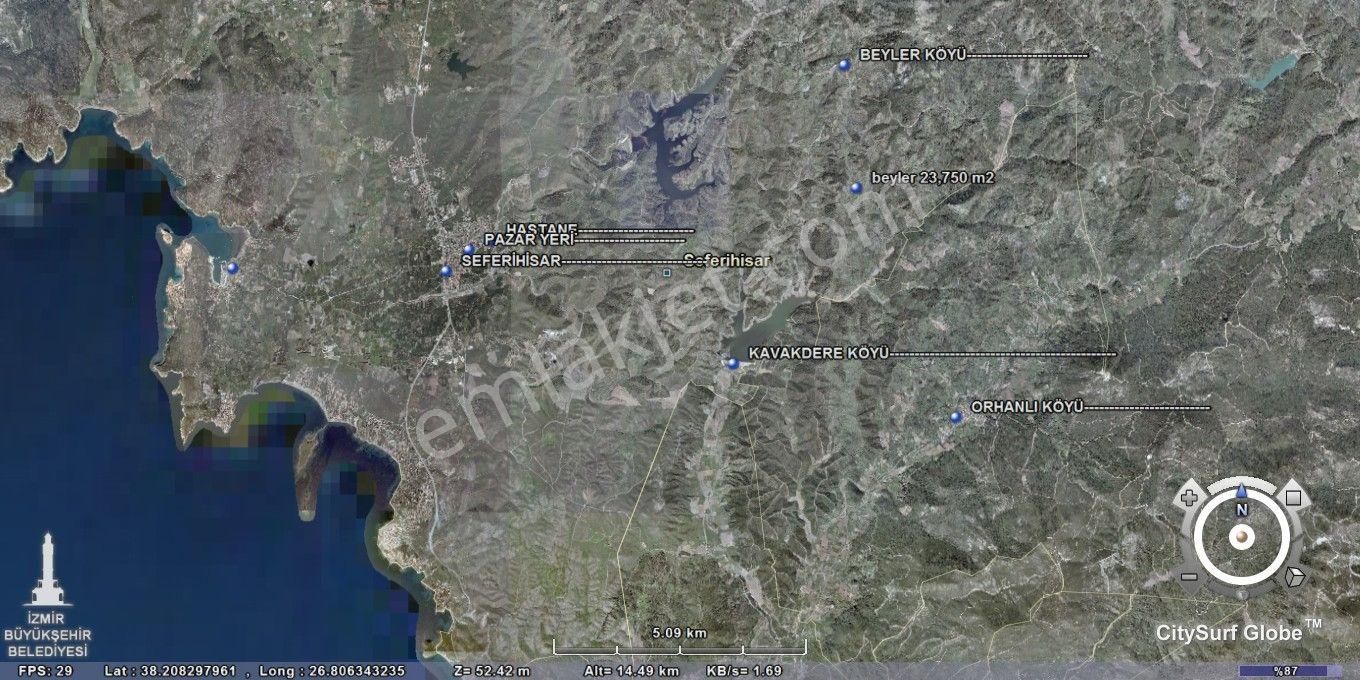 030- Etrafı Tel İle Çevrili Bakımlı Zeytinlik - Görsel 2