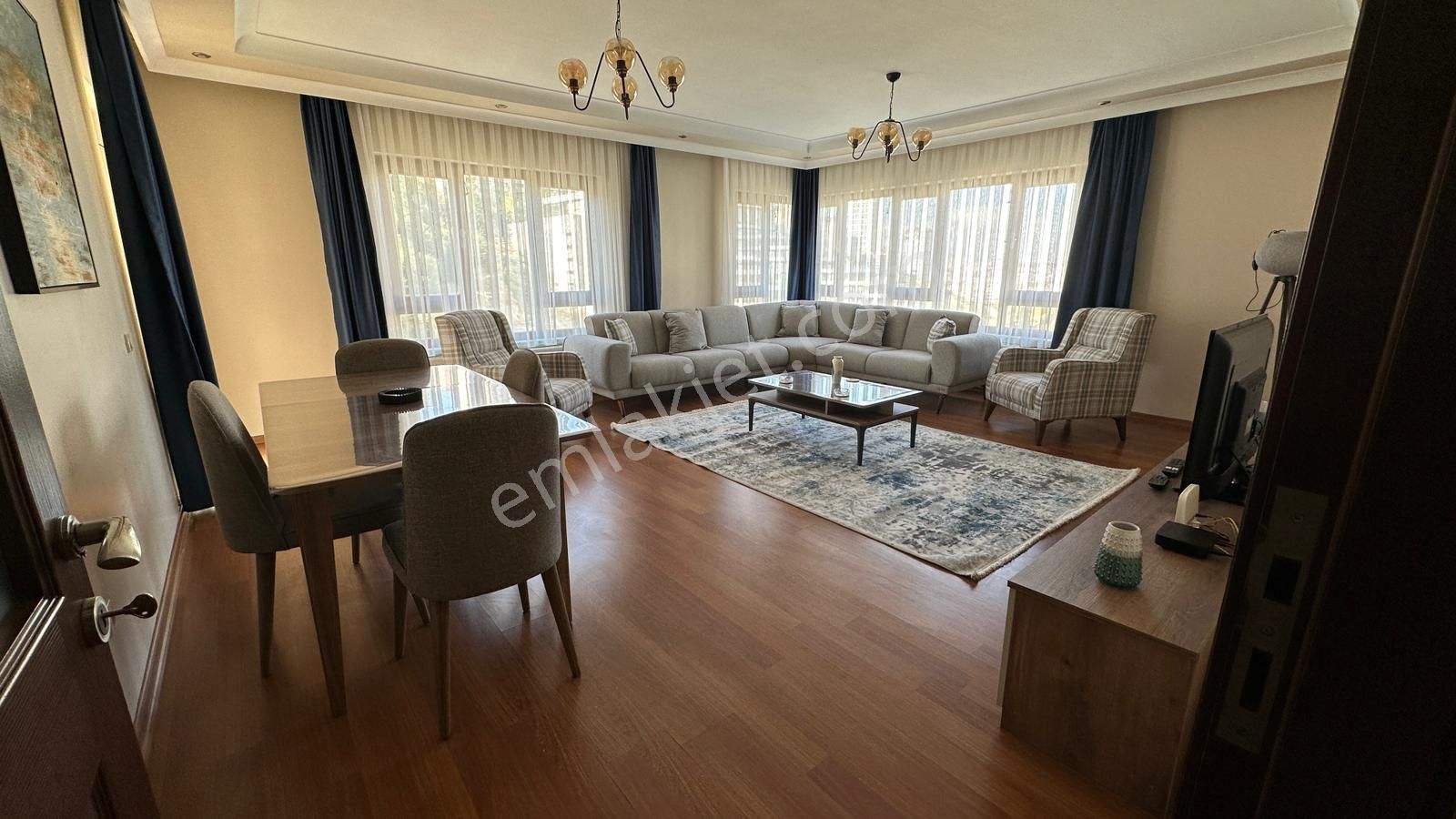 Çankaya Birlik Kiralık Daire  BİRLİK MAHALLESİNDE LÜX EŞYALI ABONELİKLERİ AÇIK  3+1 KİRALIK DAİRE