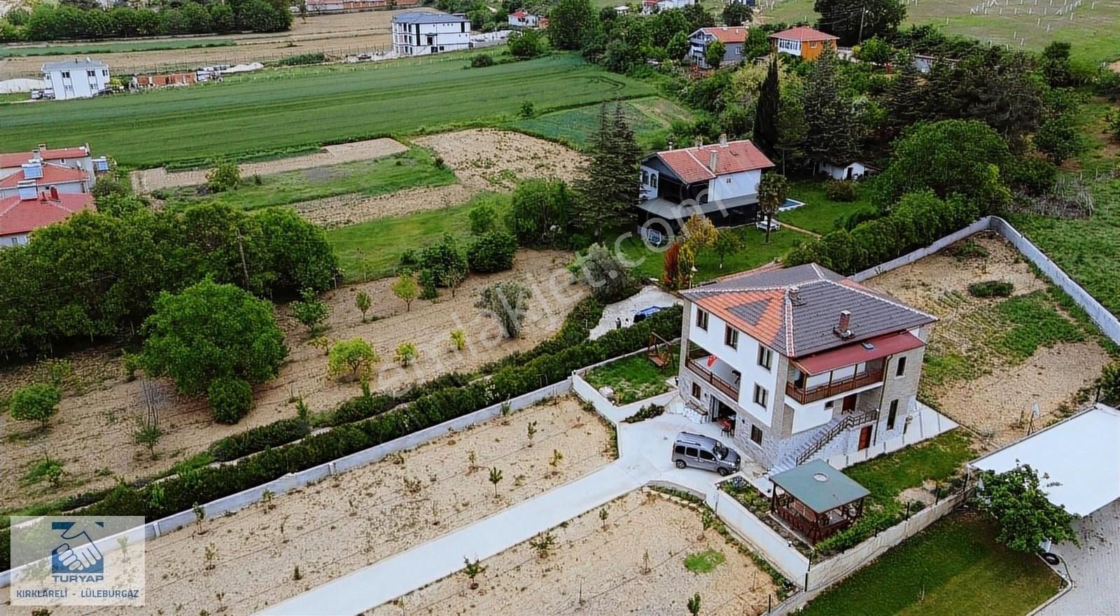 Pınarhisar Ataköy Köyü Satılık Villa TURYAP'TAN P.HİSAR ATAKÖY'DE 5118 m2 ARSA İÇİNDE SATILIK VİLLA