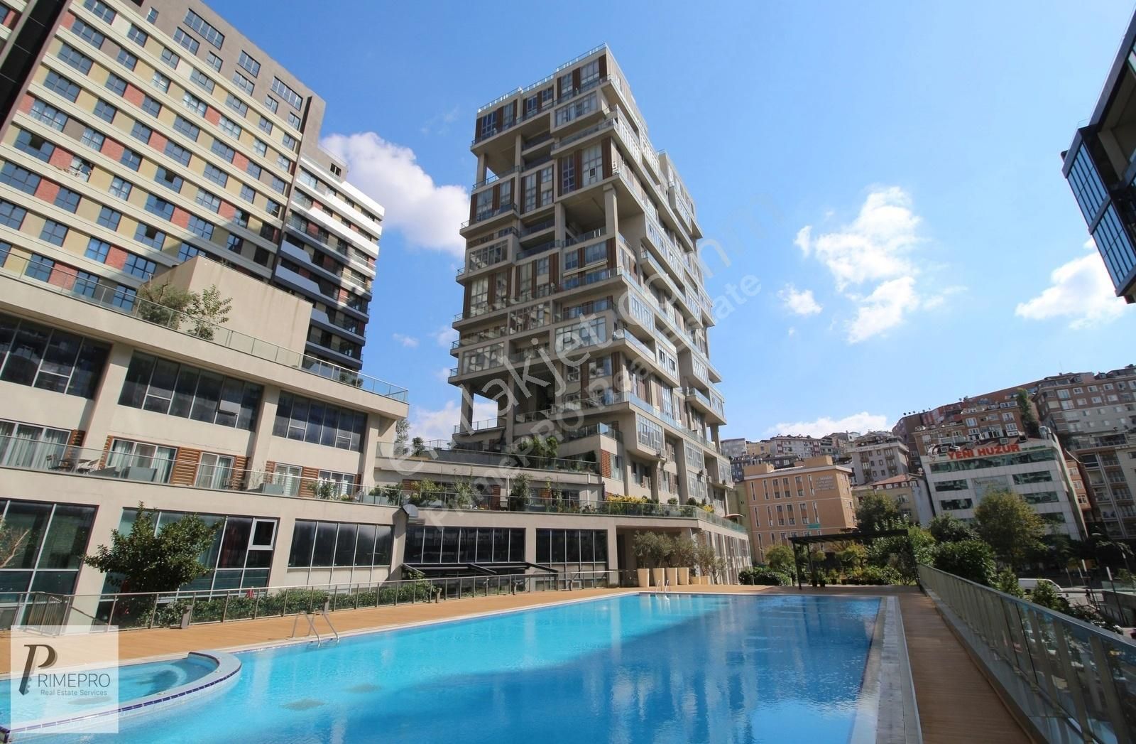 Kağıthane Merkez Satılık Residence NEF 11 KAĞITHANE SATILIK TERASLI 1+1 DAİRE شقة للبي