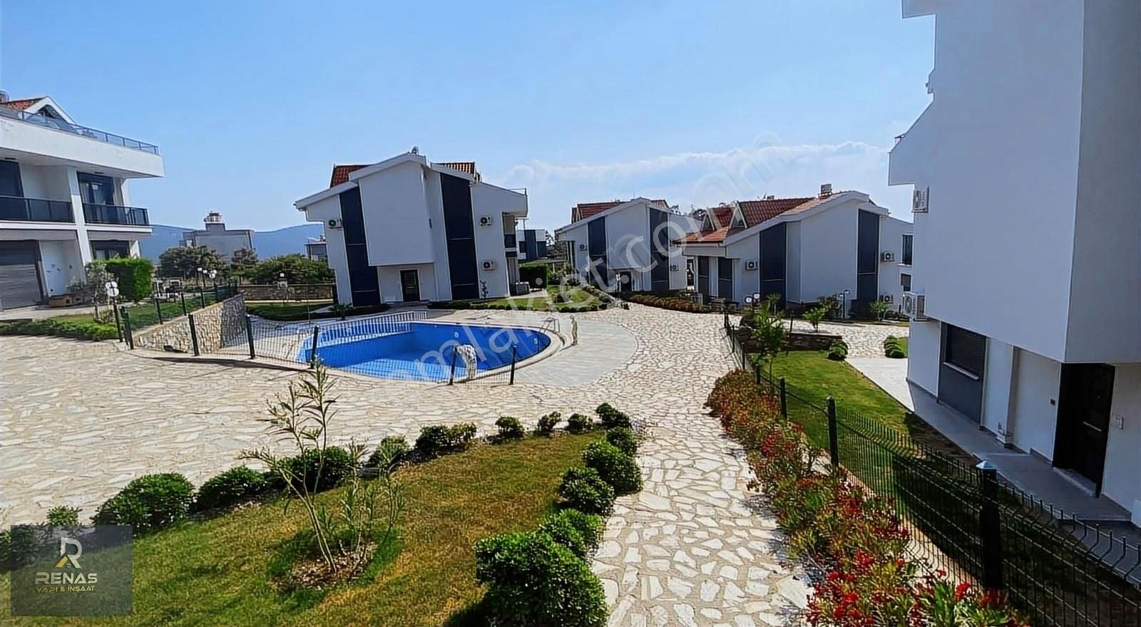 Didim Akbük Satılık Villa DIDIM AKBUKDE HAVUZLU SITE ICI DENIZ VE DOGA MANZARALI VILLA