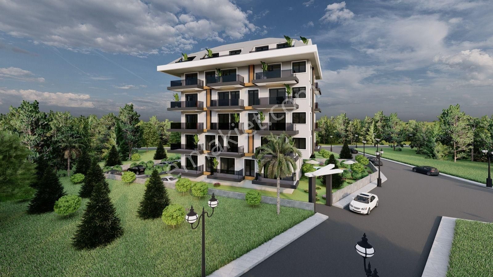 Alanya Çıplaklı Satılık Daire  ÇIPLAKLI MAH. PROJEDEN YATIRIMA UYGUN AKTİVİTELİ 1+1 DAİRELER