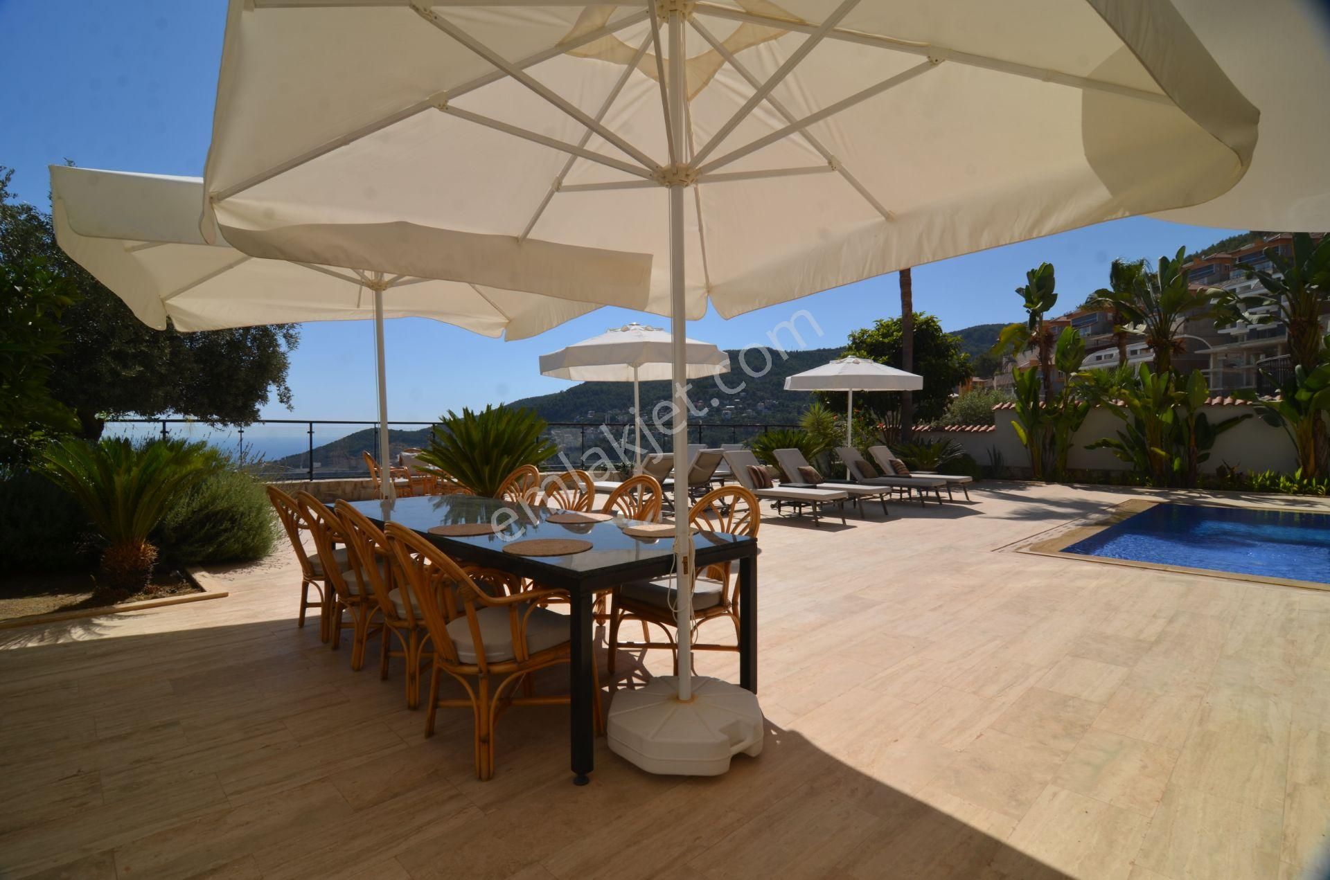 Alanya Tepe Mah Oasis Sky Club' Ta Satılık Özel Yüzme Havuzlu Villa - Görsel 14