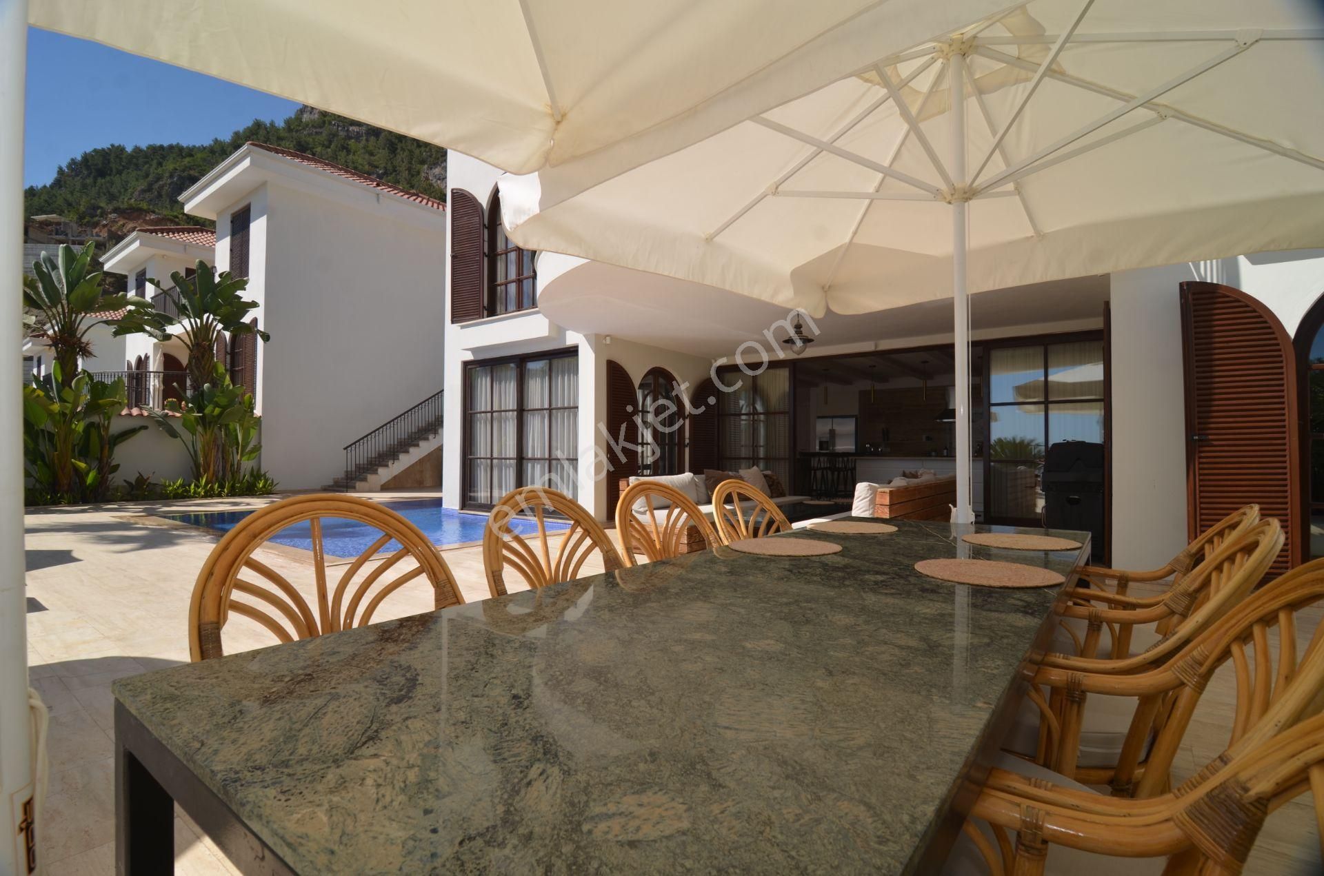 Alanya Tepe Mah Oasis Sky Club' Ta Satılık Özel Yüzme Havuzlu Villa - Görsel 12