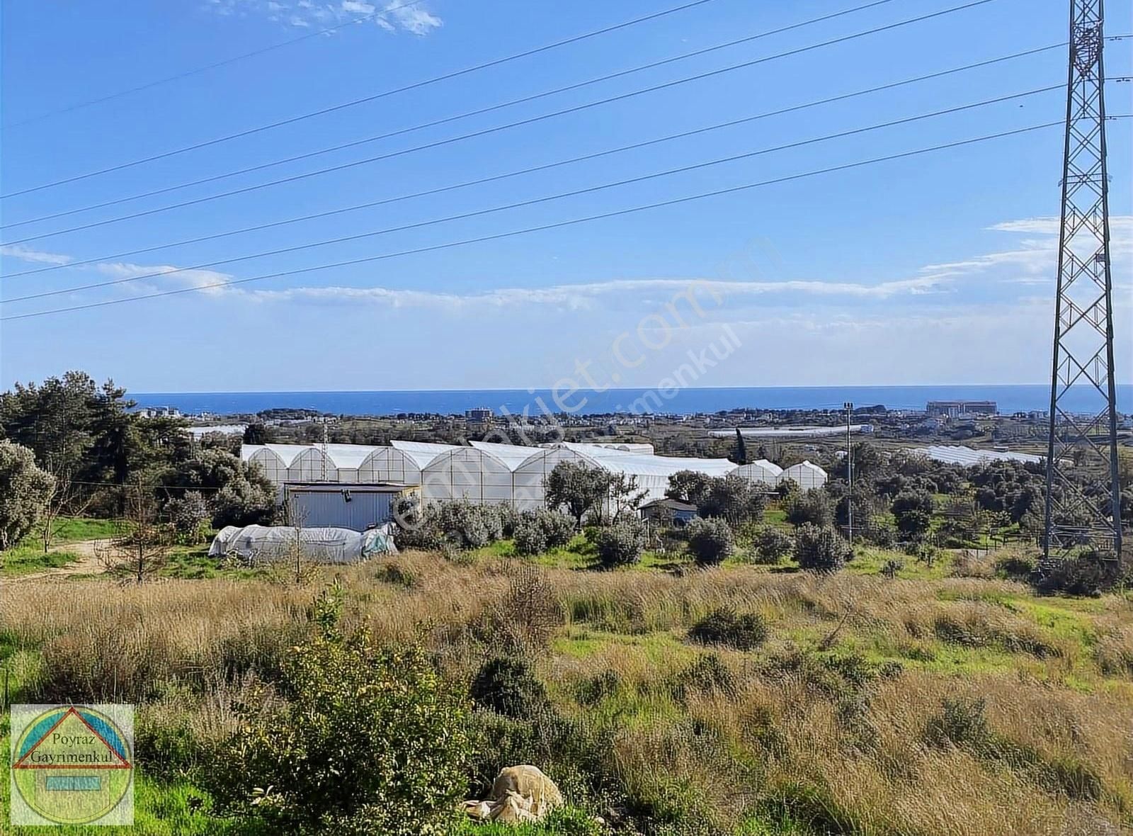 Manavgat Çenger Satılık Tarla ÇENGERDE DENİZ MANZARALI TARLA