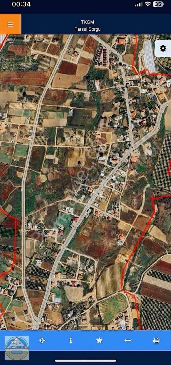 Manavgat Evrenseki Satılık Konut İmarlı EVRENSEKİ DE 500m2 ARSA