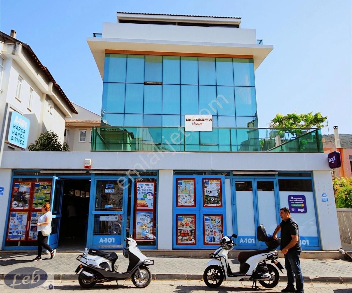 Fethiye Tuzla Kiralık Ofis Fethiye'de sahile yakın kiralık 1+1 ofis