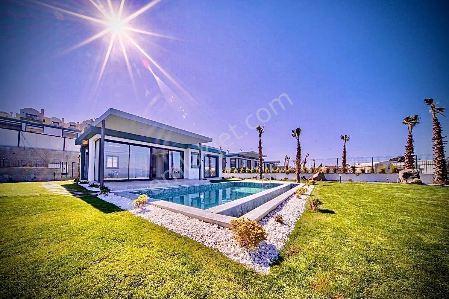 Bodrum Dirmil Satılık Villa Gündoğanda Satılık Tek Katlı Özel Havuzlu Sıfır Müstakil Villa