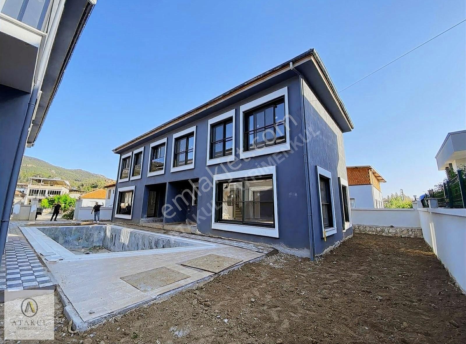 Buca Kaynaklar Merkez Satılık Villa Atakul Gayrimenkul-kaynaklar'da Sıfır Havuzlu Villa