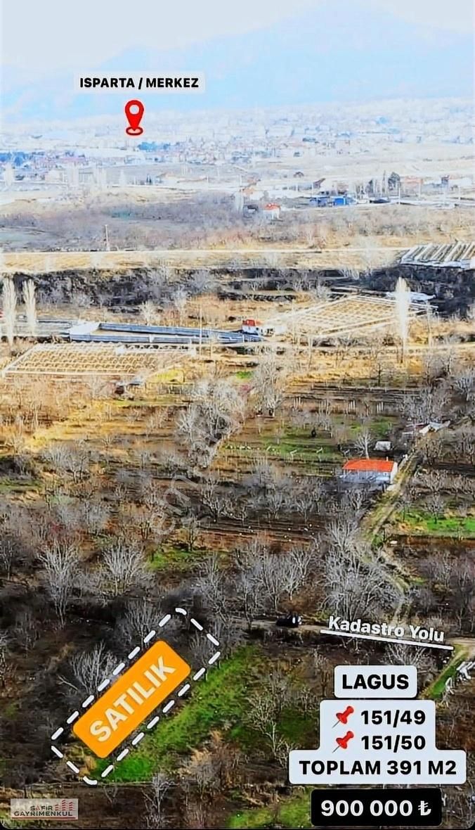 Isparta Merkez Yakaören Köyü (Bahçelievler) Satılık Tarla YAKAÖRENDE FIRSAT HOBİ BAHÇELERİ