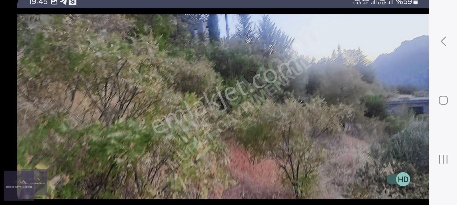 Onikişubat Sarıçukur Satılık Bağ & Bahçe MURAT GAYRİMENKUL DEN BARAJ MANZARALI 2579m2 manzaralı