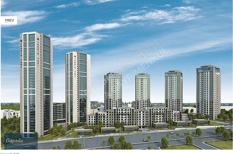 Küçükçekmece Atatürk Satılık Daire TEKNİK YAPI METROPARKTA 1+1 SATILIK 60 M. DAİRE