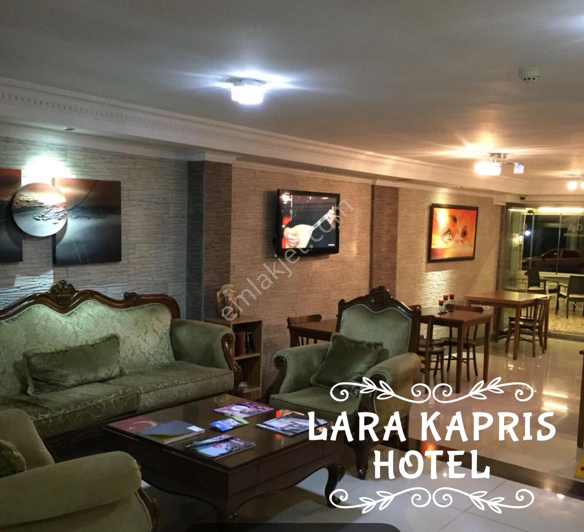 Antalya Muratpaşa Satılık Otel LARA  PLAJINA YAKIN  CADDE ÜSTÜ OTEL