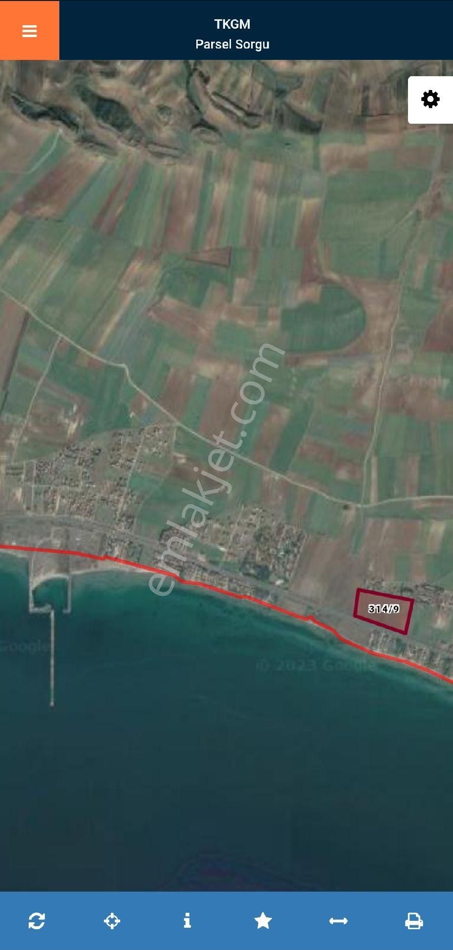 Marmaraereğlisi Çeşmeli Satılık Tarla Tekirdağ Çesmelide 67m2 Denize Manzaralı Kısmi Imarlı Satılık Arsa