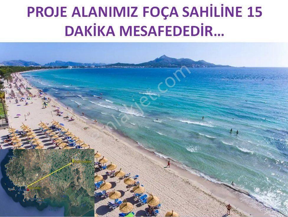 Menemen Villakent Satılık Daire  ALAÇATIDAN İZMİR MENEMENDE FOÇA SAHİLE YAKIN KATTA HARİKA 1+1