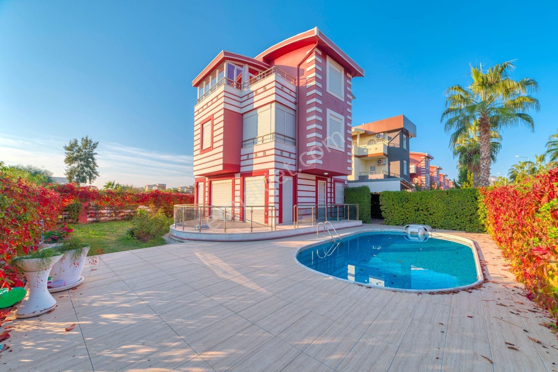 Serik Belek Satılık Villa ANTALYA BELEK'TE SATILIK 3+1 MÜSTAKİL HAVUZLU BAHÇELİ VİLLA