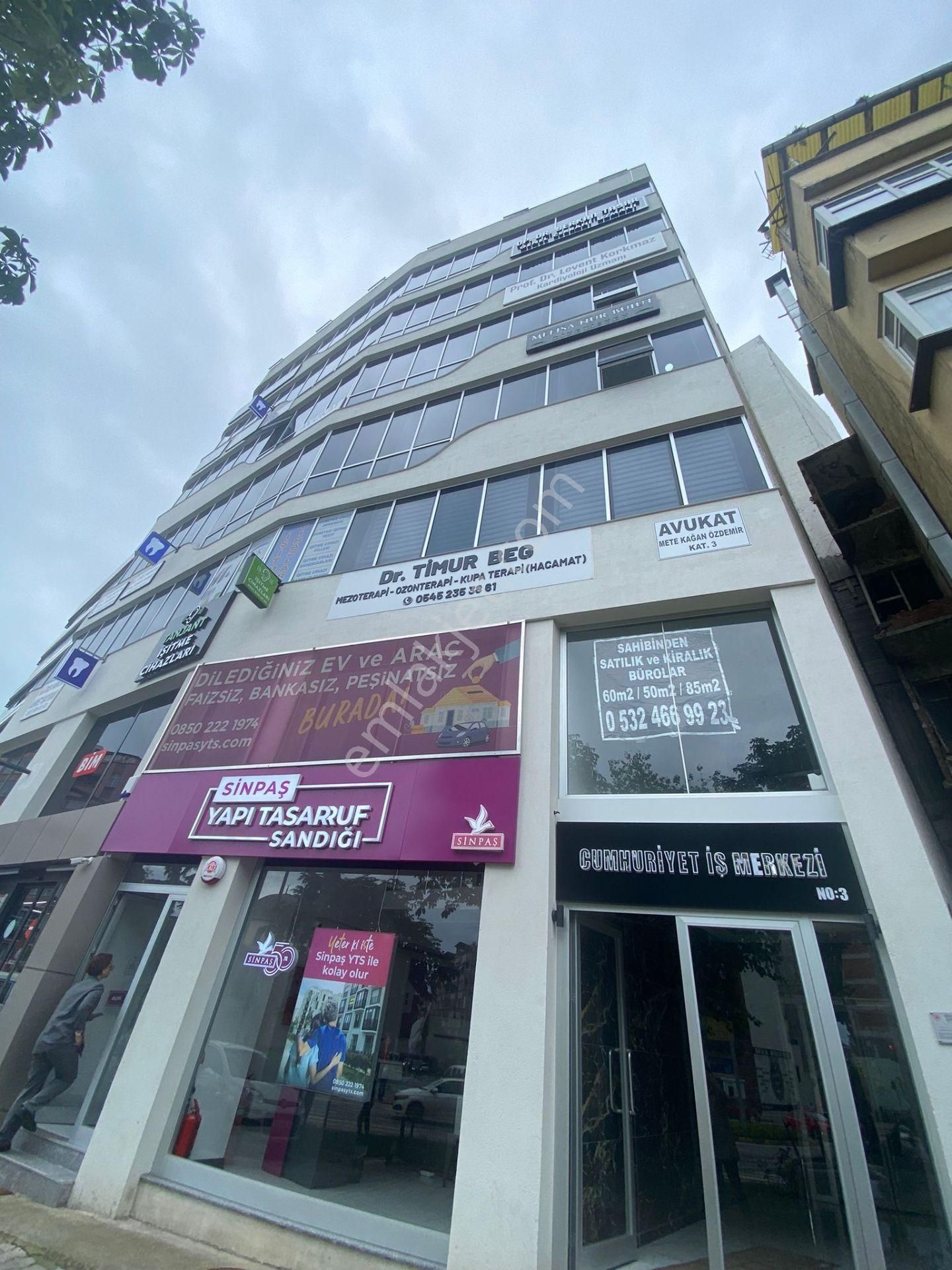 Ortahisar Cumhuriyet Kiralık Ofis  TRABZONDA KİRALIK OFİS