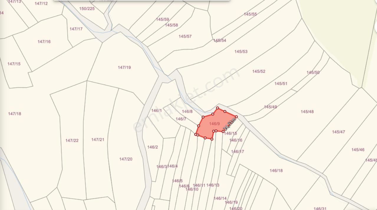 Kandıra Duraçali 975 M2 Toplulaştırması Olan Tarla - Görsel 2