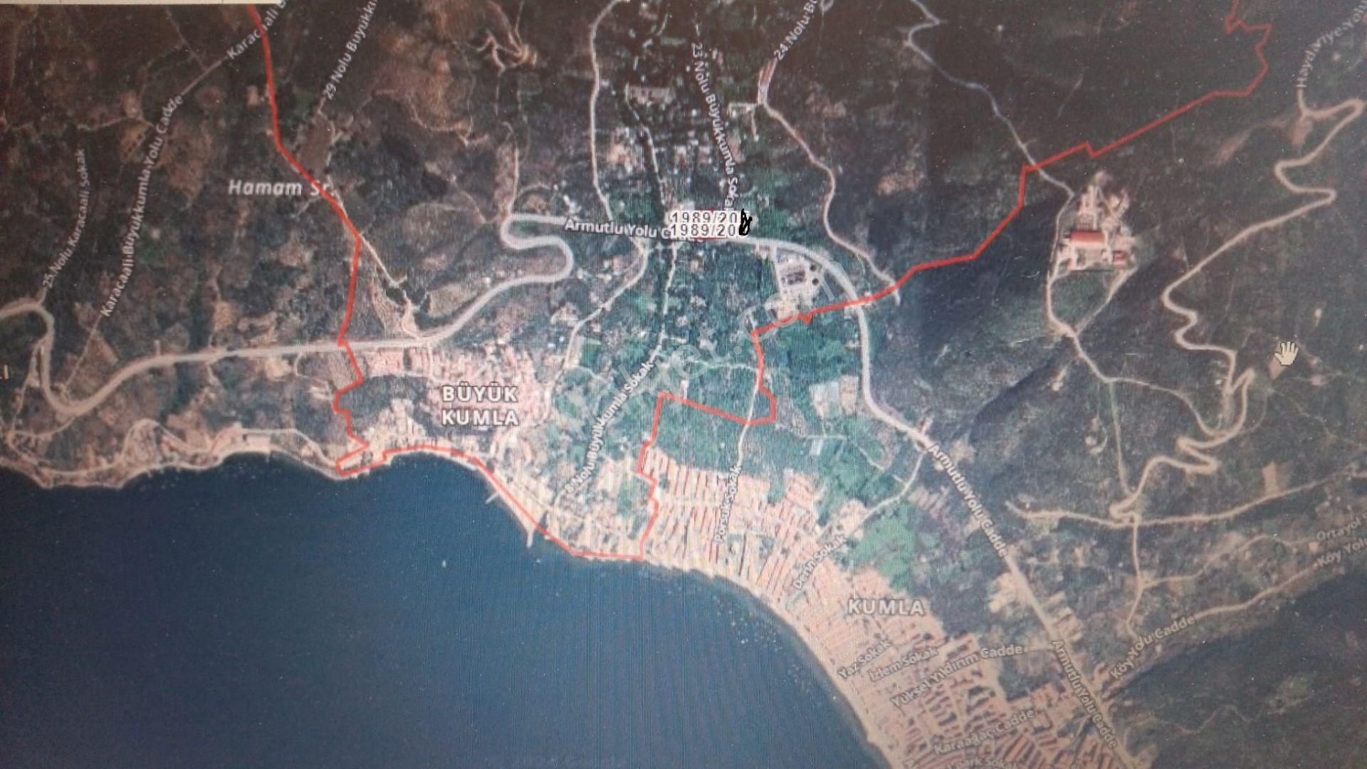 Büyük Kumlada Satılık Zeytinlik 4580m2. Asfalta Cephe Elk.su Var - Görsel 4