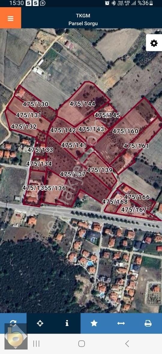 Fethiye Yeşilüzümlü Satılık Villa İmarlı Fethiye yeşil Üzümlü'de satılık imarlı arsa