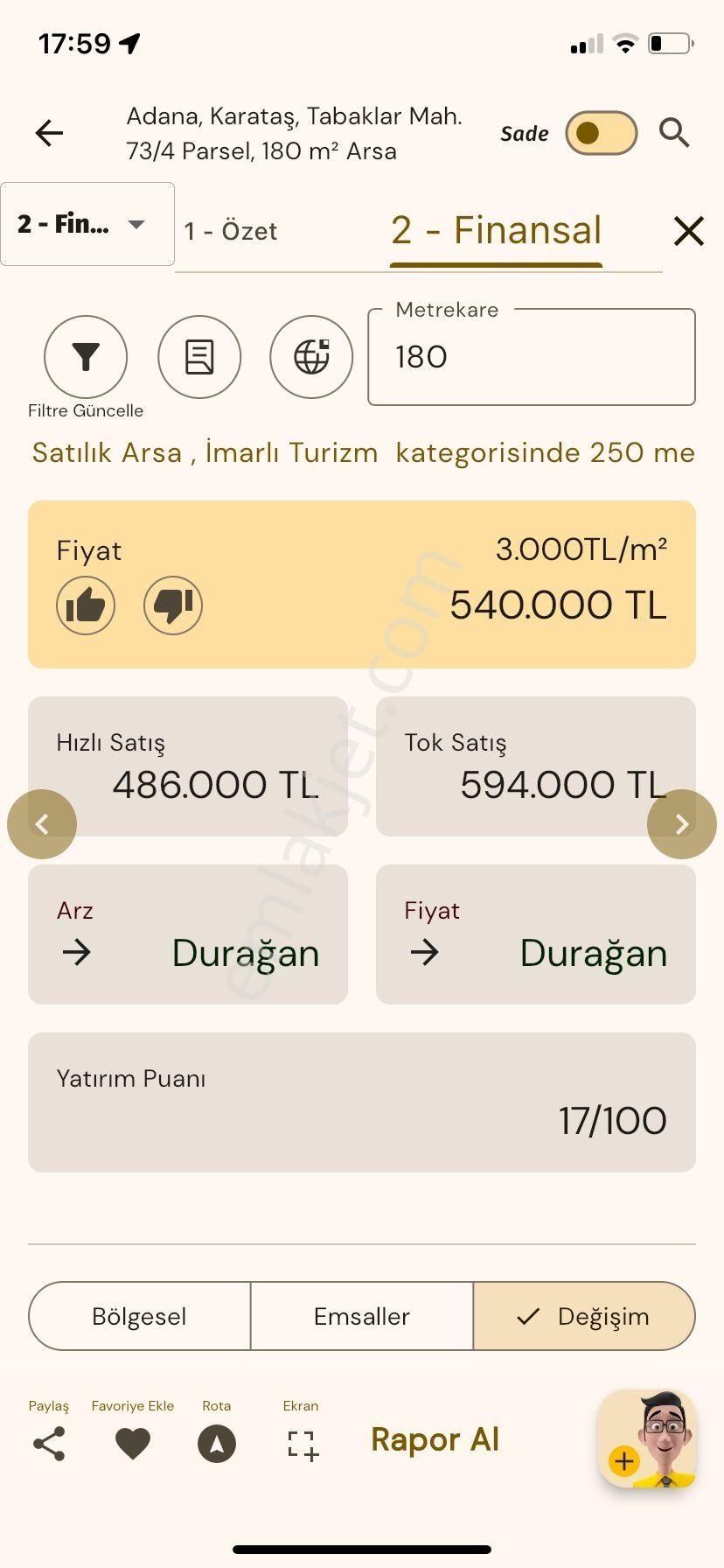 Karataş Tabaklar Satılık Muhtelif Arsa Satılık kelepir arsa