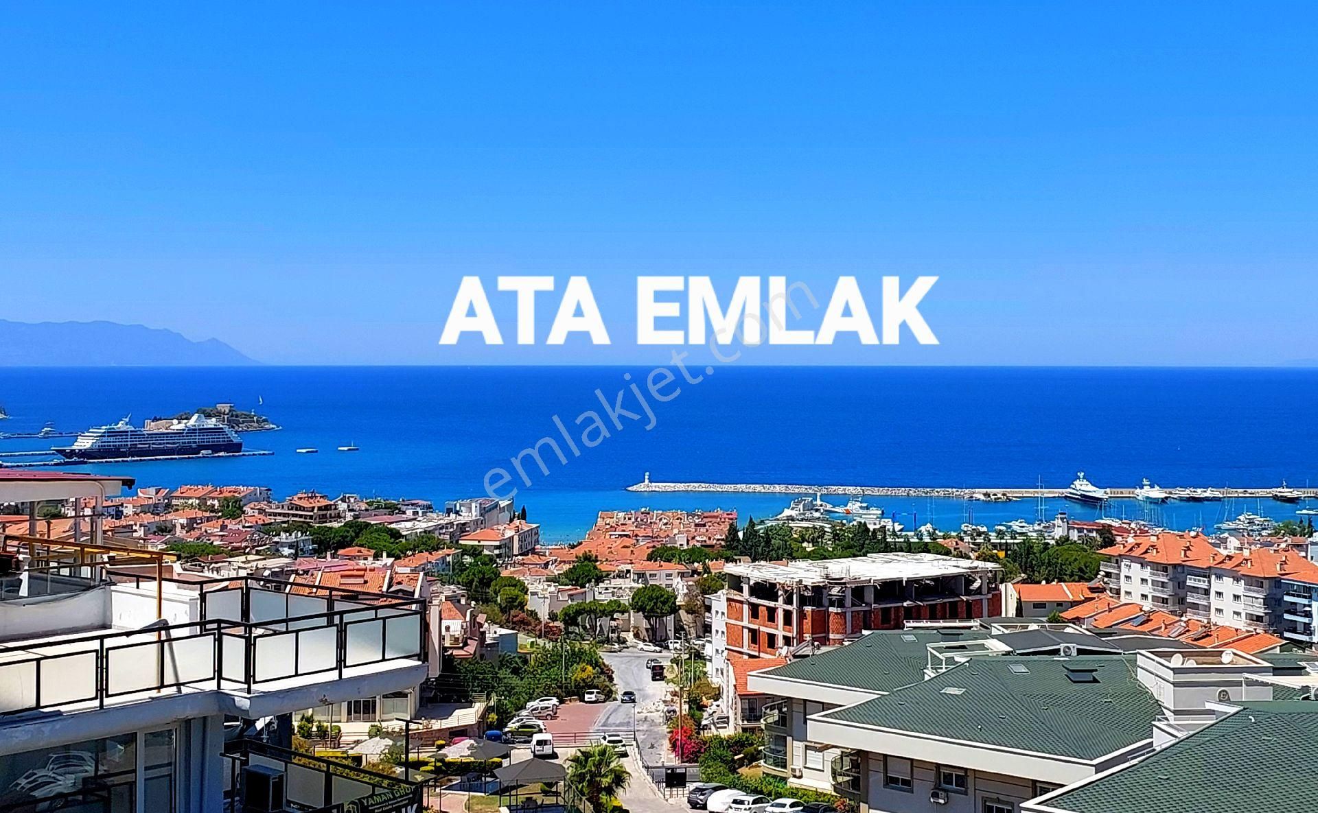 Kuşadası Türkmen Satılık Daire KUŞADASI MERKEZDE FUL DENİZ MANZARALI 4+2 ÇATI DUBLEKSİ