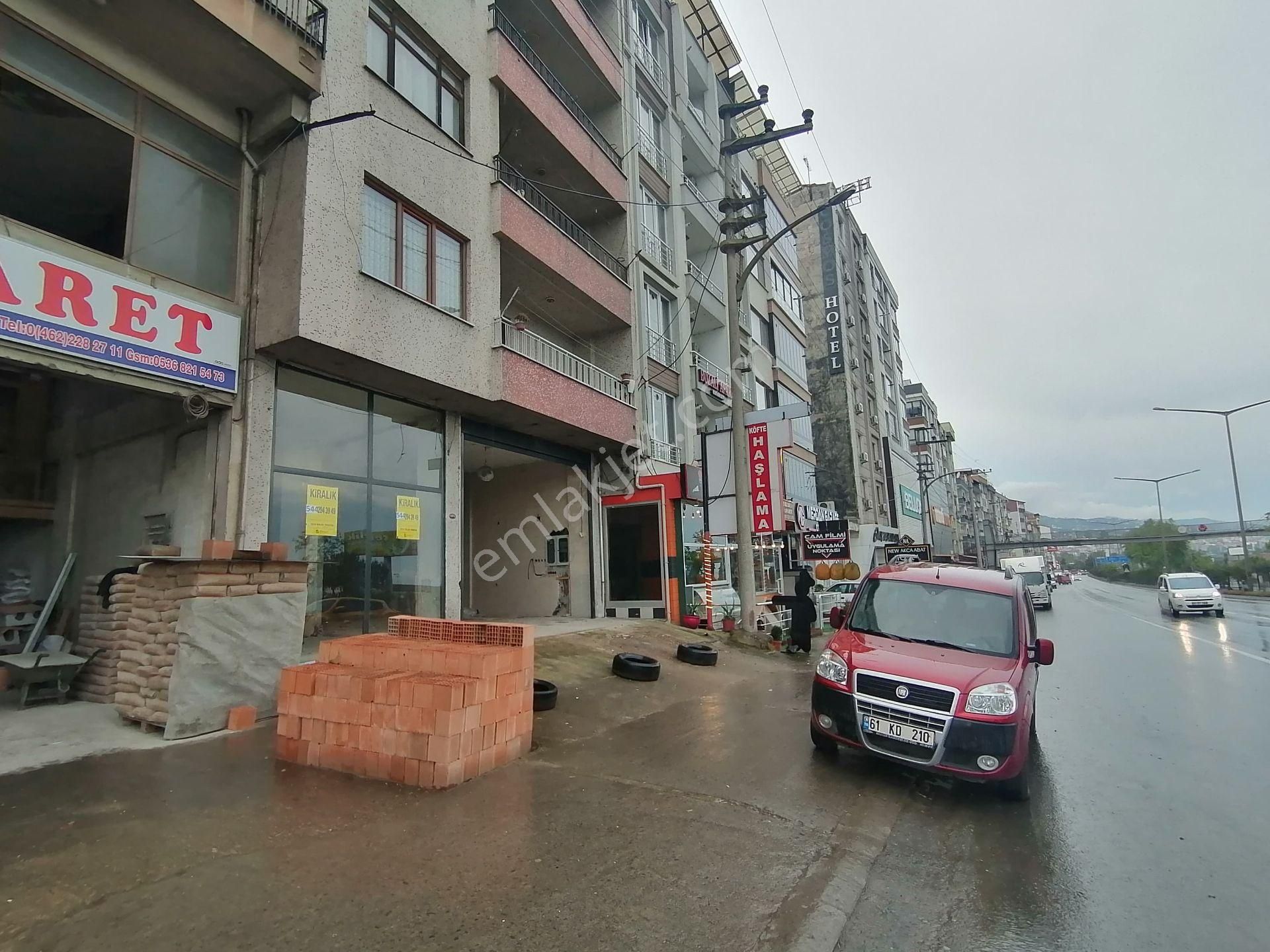 Akçaabat Yaylacık Kiralık Dükkan & Mağaza DEHA EMLAK`TAN KİRALIK 160 M2 DÜKKAN AKÇAABAT YAYLACIK MAH.