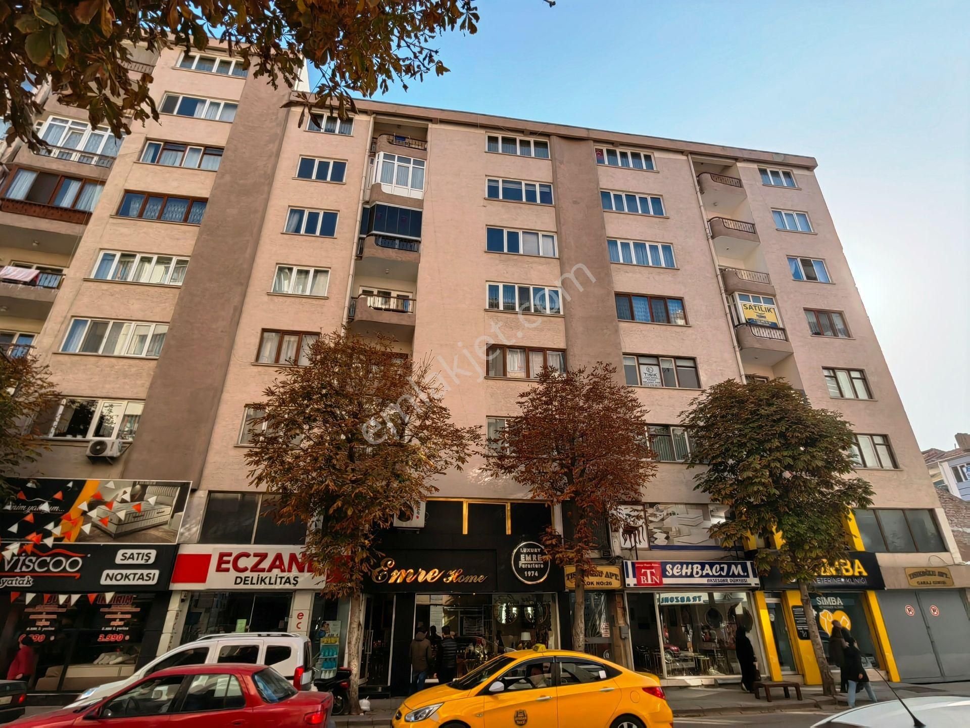 Odunpazarı Deliklitaş Satılık Daire  PROMA'dan ŞEHRİN KALBİNDE 3+1 150M2 ASANSÖR KAPALI GARAJLI  2 BALKONLU DAİRE