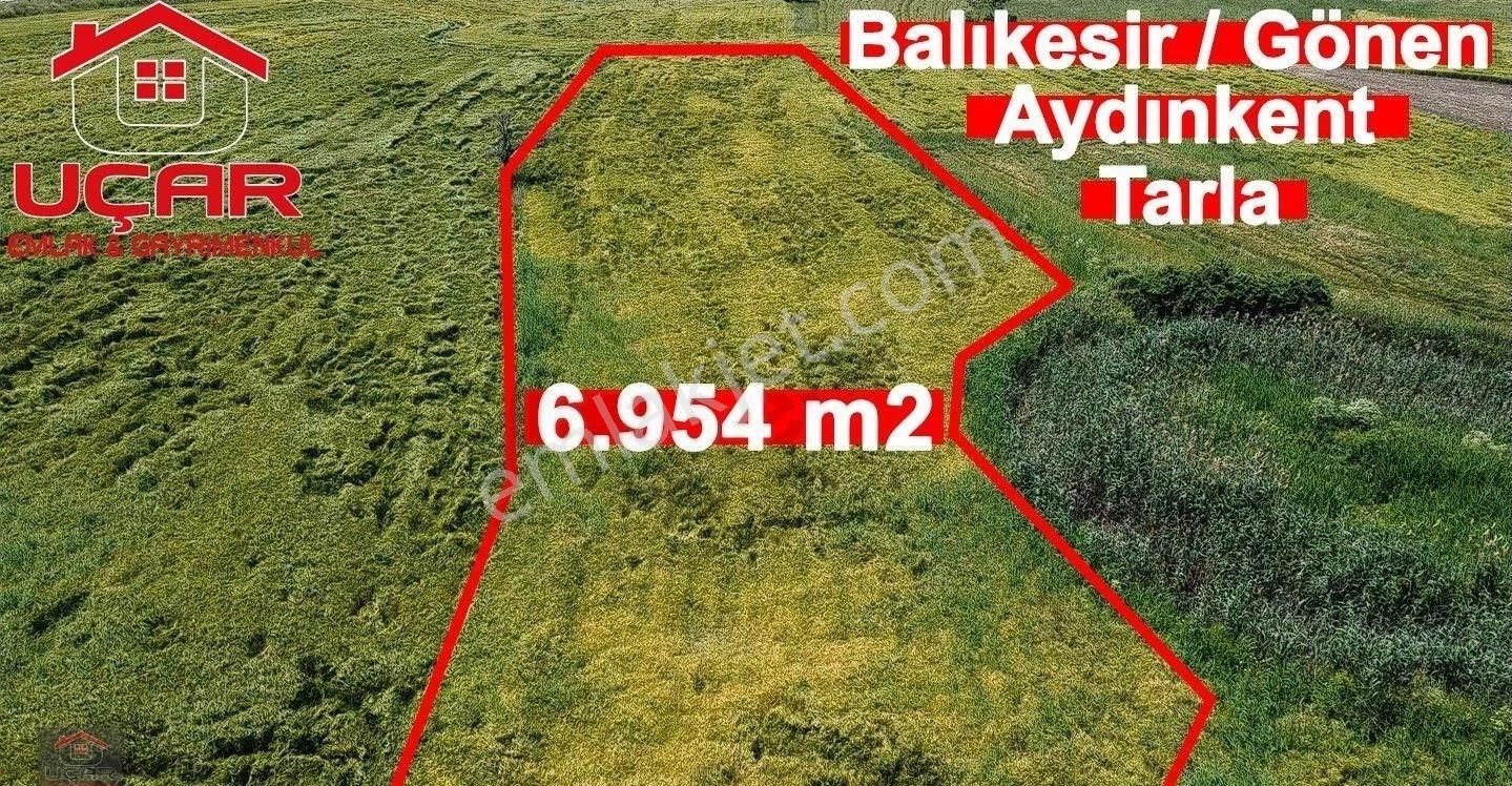 Gönen Kınalar Satılık Tarla Uçar Emlak'tan Balıkesir/Gönen Aydın Kent'te 6.954 m2 Tarla Denize Yakın