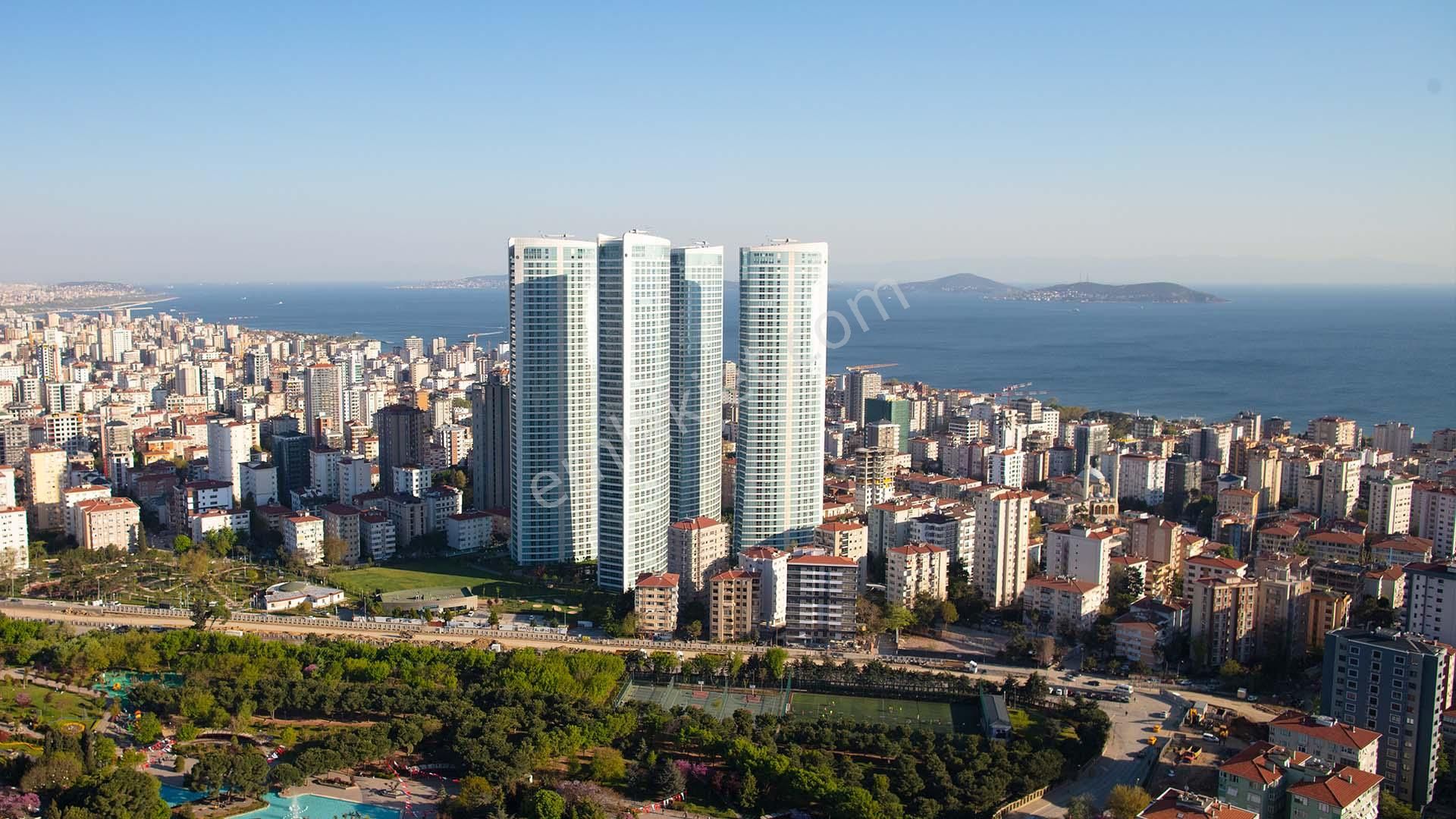 Kadıköy Göztepe Satılık Residence Anka Real Estate / Park Residence Deniz Manzaralı Boş 3+1