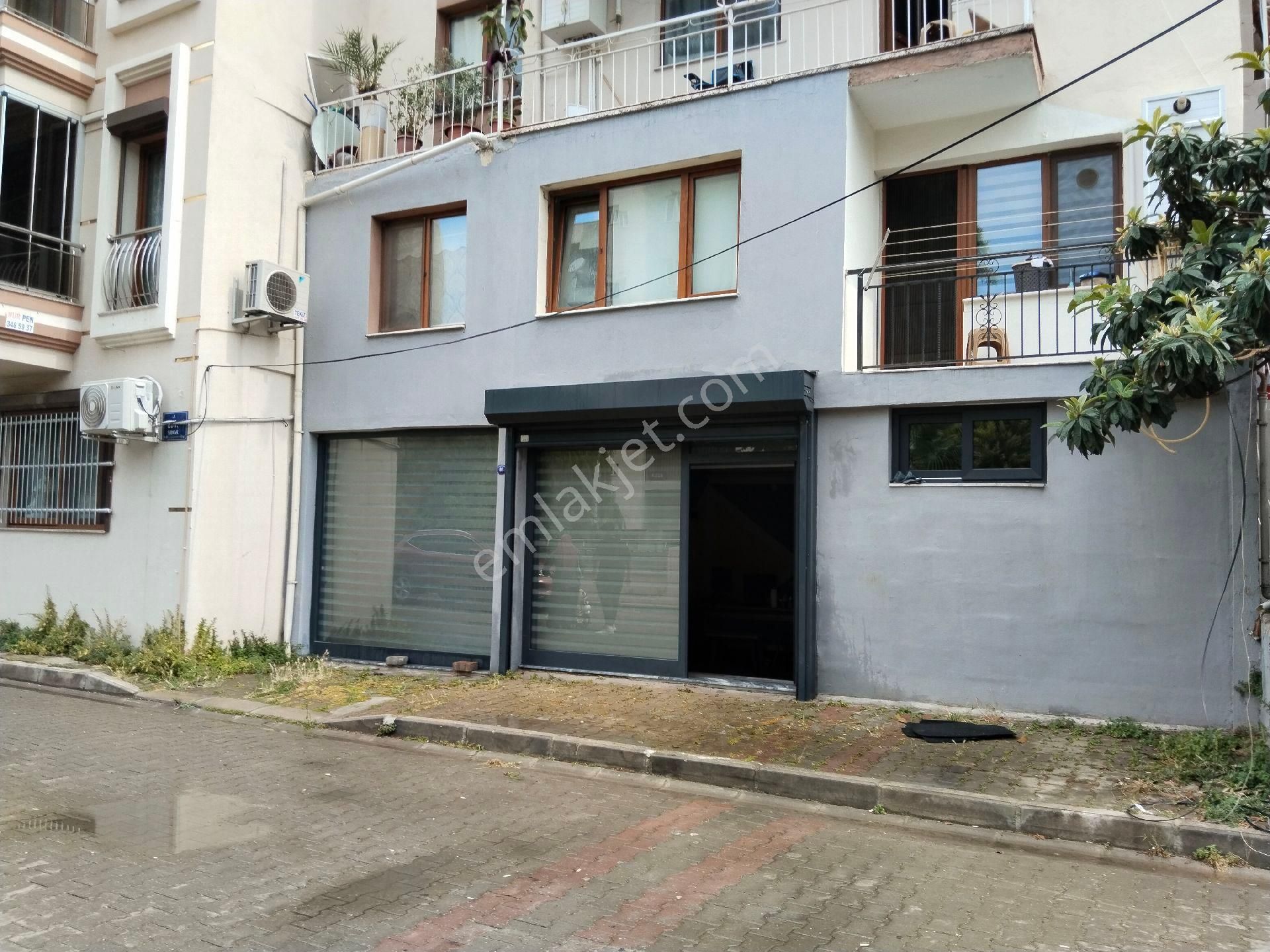 Bayraklı Manavkuyu Kiralık Dükkan & Mağaza kiralık ofis eşyalı 