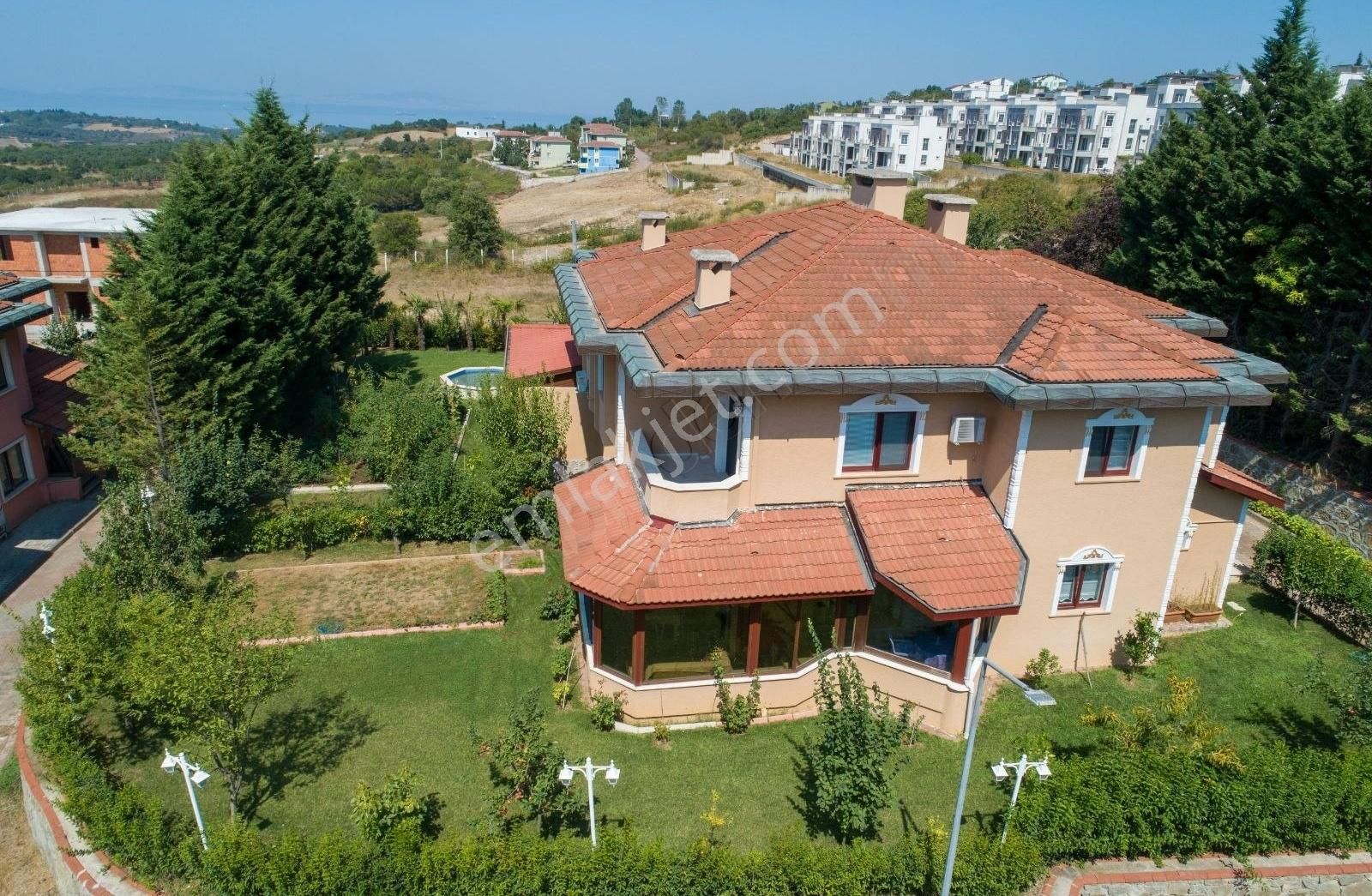 Termal Akköy Köyü Satılık Villa DİALOG PİRAMİT YALOVA AKKÖY ASUDE EVLERİ 4+1 A+++ FULL EŞYALI