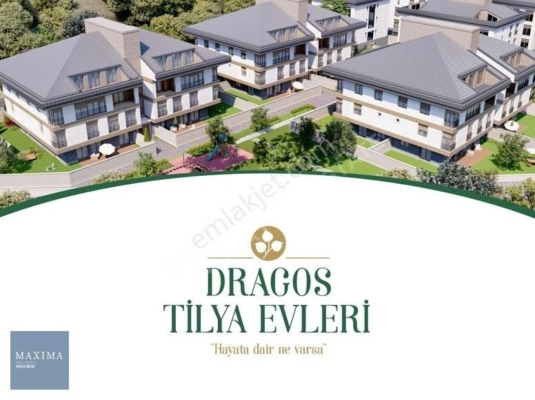 Maltepe Yalı Satılık Daire MAXİMA'DAN DRAGOS TİLYA EVLERİ VİLLA KONSEPTLİ 4+1 DUBLEX DAİRE