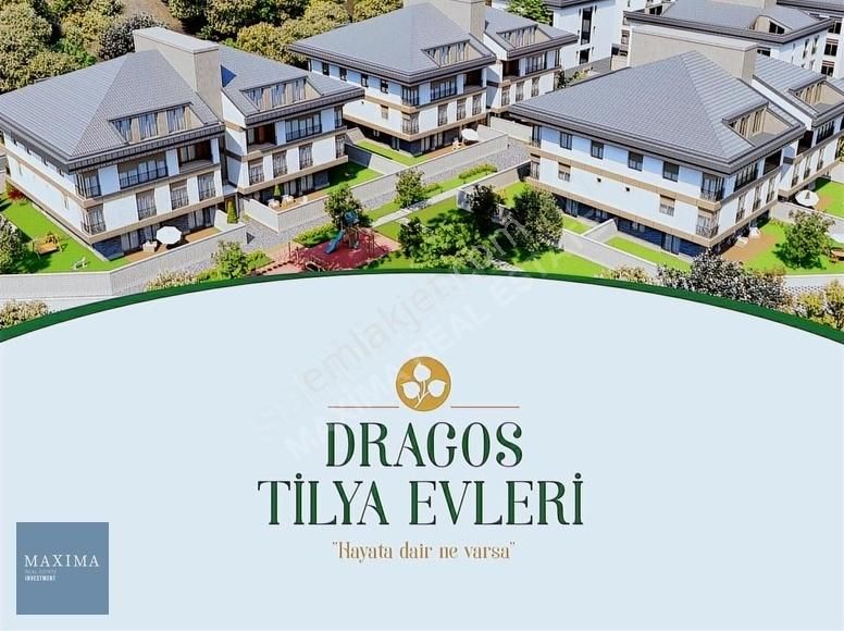 Maltepe Yalı Satılık Daire MAXİMA'DAN DRAGOS TİLYA EVLERİ VİLLA KONSEPTLİ 4+1 DUBLEX DAİRE